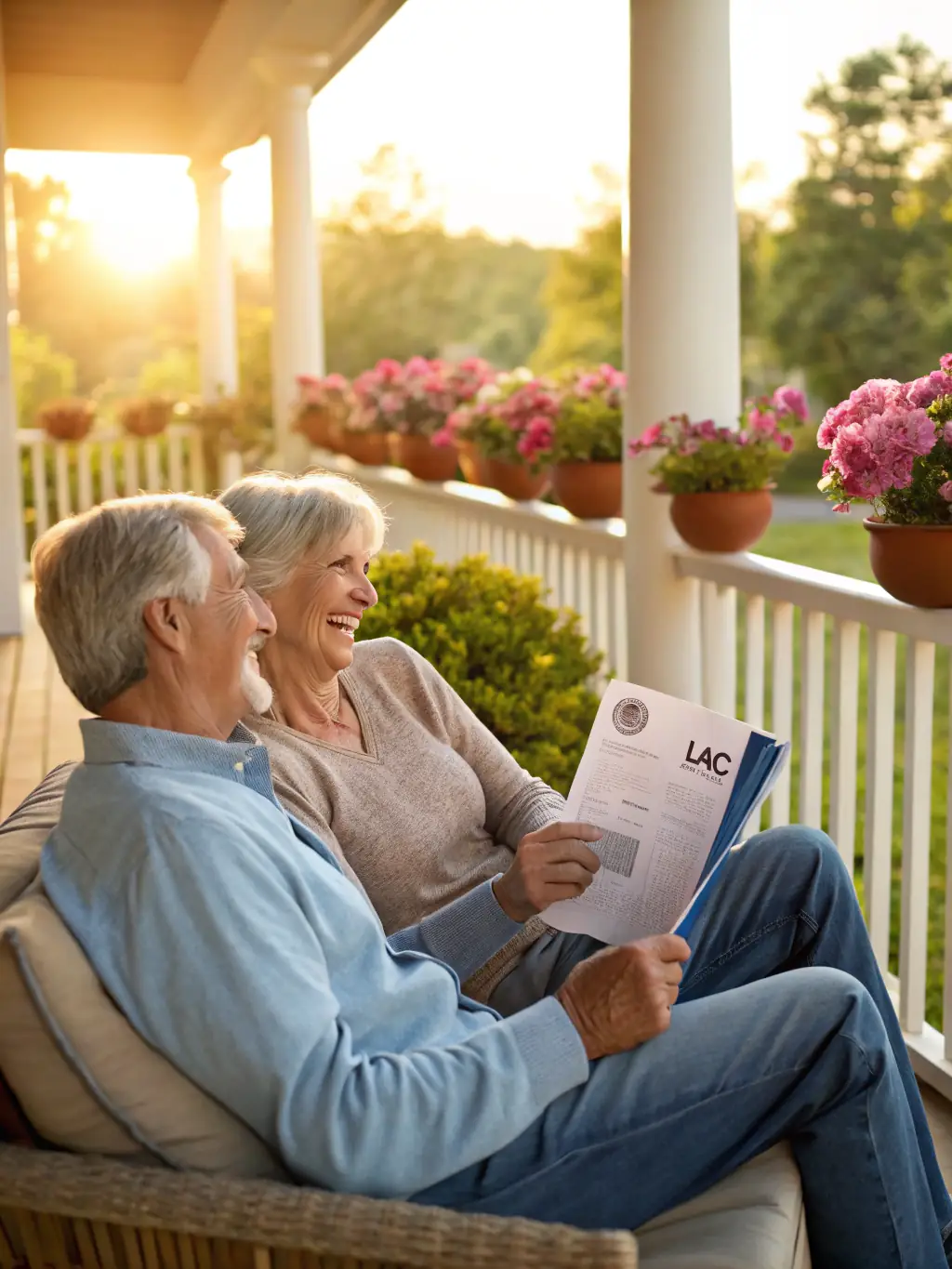 A serene image of a retired couple enjoying their time, symbolizing the benefits of retirement planning.